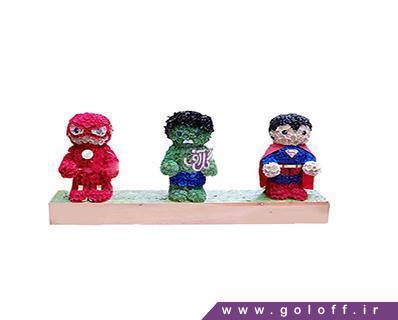 خرید اینترنتی عروسک گل سه قهرمان - Flower Toy | گل آف